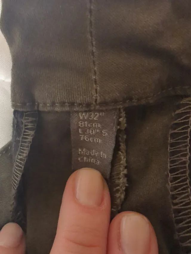 Pantalón marrón hombre Talla W32 L30