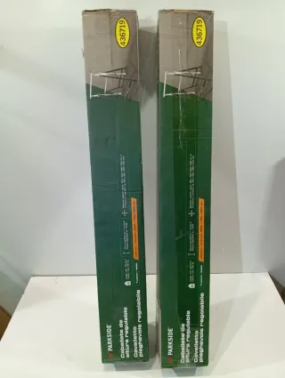 2 Caballetes Metálicos PARKSIDE Regulables Altura