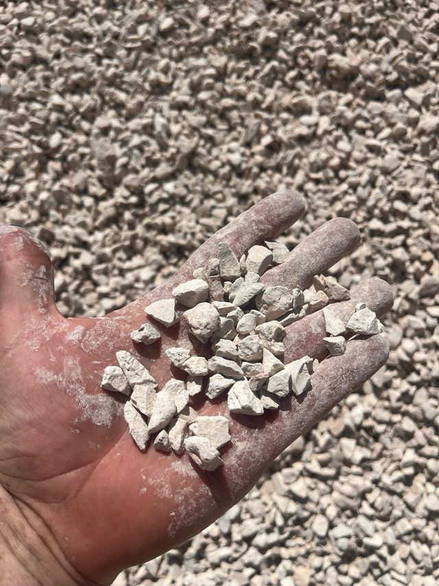 Sacas de piedra decorativa blanca beige