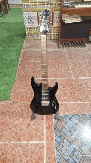 Washburn X Series Guitarra Eléctrica Negra