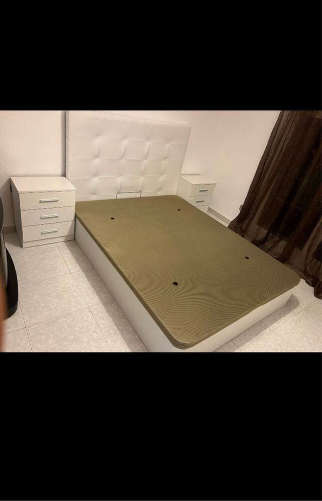 Canapé abatible y colchón oferta