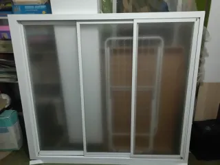 Mampara de bañera corredera, medidas aproximadas