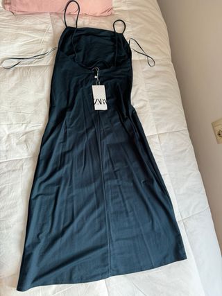 Vestido ZARA largo tirantes