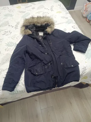 Abrigo Mango Azul Marino