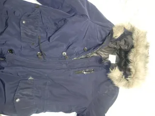 Abrigo Mango Azul Marino