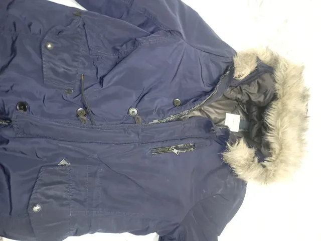 Abrigo Mango Azul Marino