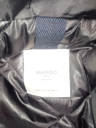 Abrigo Mango Azul Marino