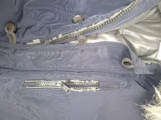 Abrigo Mango Azul Marino