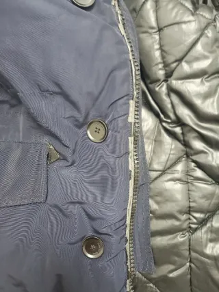 Abrigo Mango Azul Marino