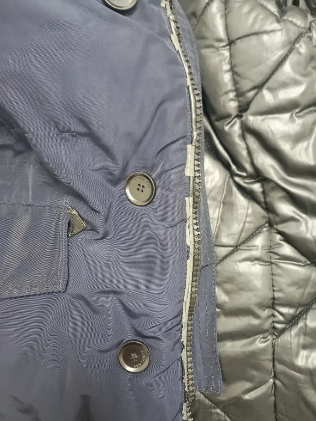 Abrigo Mango Azul Marino