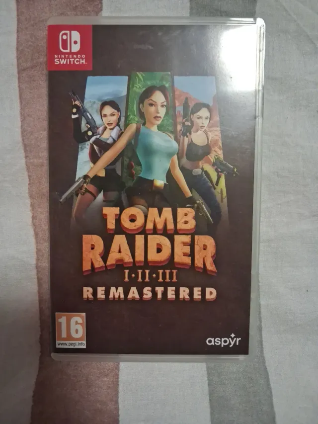 Tomb Raider I-II-III Remastered Nintendo Switch