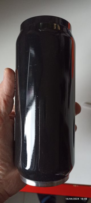 Borraccia termica nera Antiperdita e Antibacterial