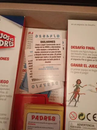 Juego de mesa Hijos VS Padres Bizak