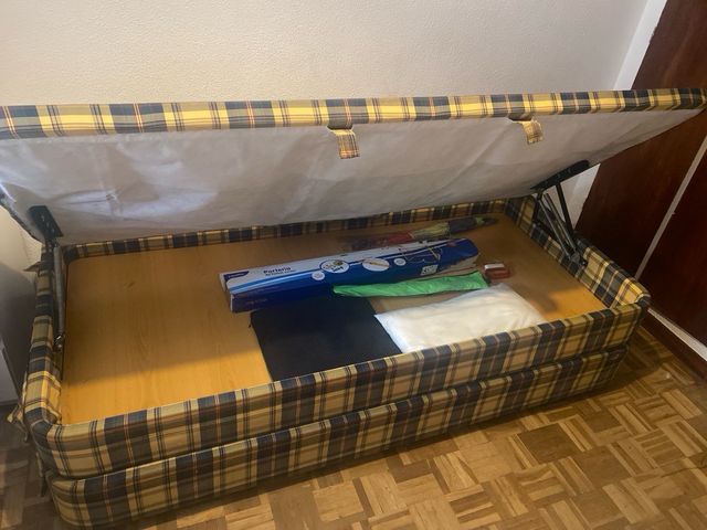 Cama nido con canapé