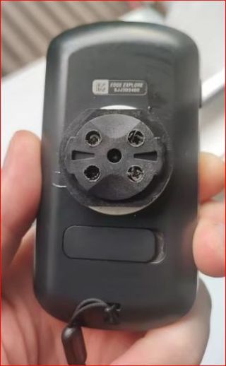 Pieza reparación enganche GPS Sigma y Garmin Edge