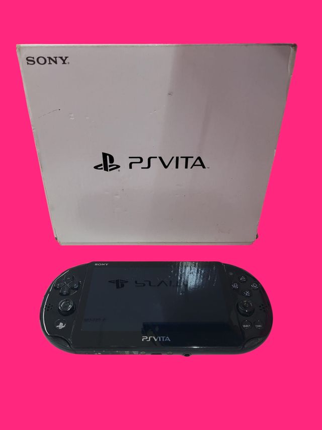 CONSOLA PS VITA PCH-2004 CON CARGADOR Y MANUALES