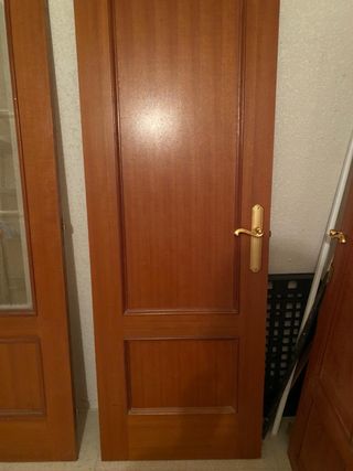 Puertas de madera maciza