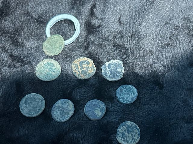 Lote monedas romanas