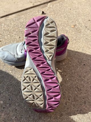 Zapatillas Puma Gris y Morado