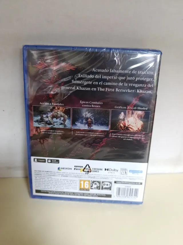 The First Berserker Khazan NUEVO PRECINTADO