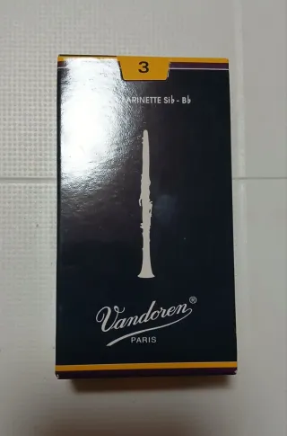 Caja cañas clarinete