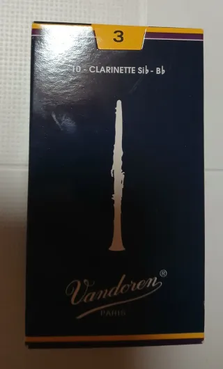 Caja cañas clarinete