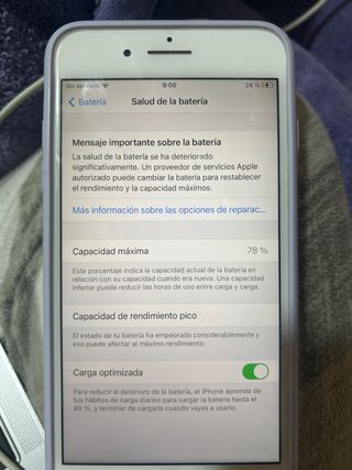 iPhone 8 Plus Dorado con Caja Original