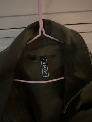 Chaqueta militar verde