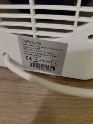 Calentador Cecotec Ready Warm