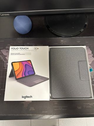 Logitech Folio Touch iPad Air M2, M3, 4ª y 5ª gen.
