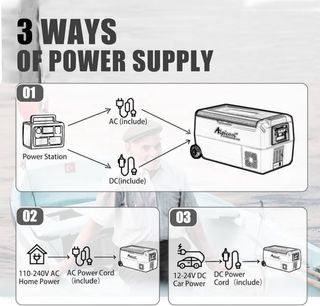 Nevera Congelador de Compresor Alpicool T36