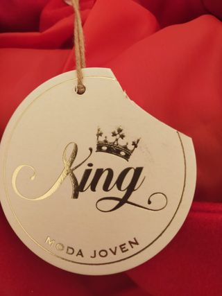 Abrigo Largo Rojo KING Moda Joven