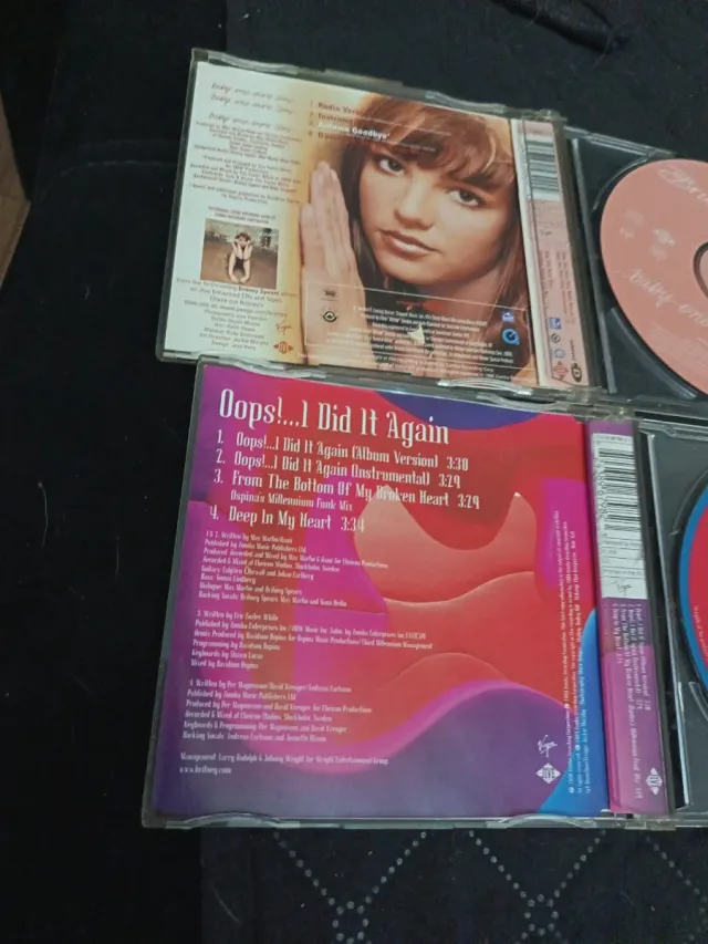 CD Britney Spears: Baby One More Time & Oops!