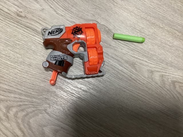 Pistola Nerf Micro Shots Naranja