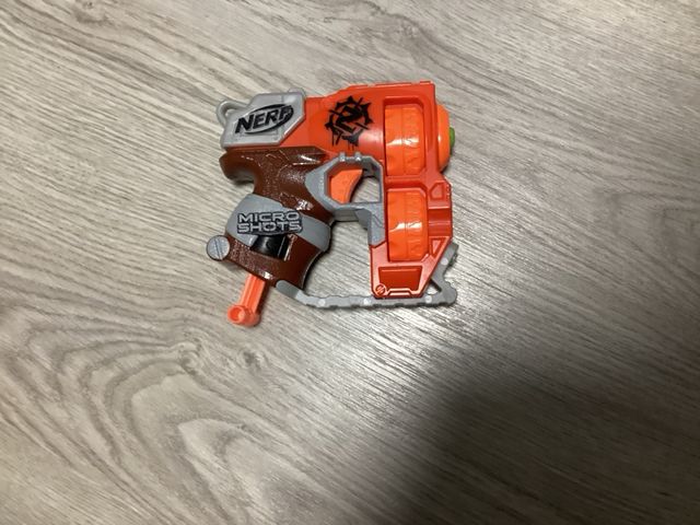 Pistola Nerf Micro Shots Naranja