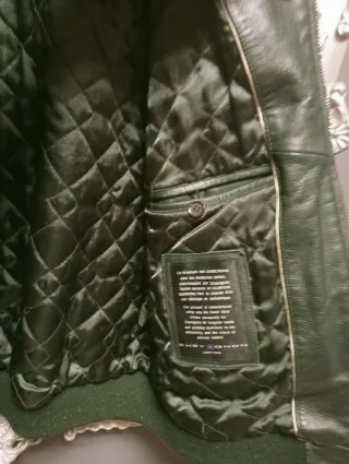 Chaqueta Bomber Chevignon'90 Verde y Beige