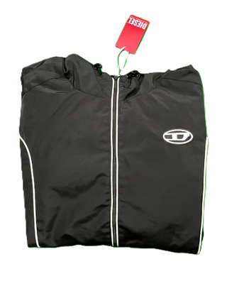 Chaqueta Cortavientos Diesel Negra