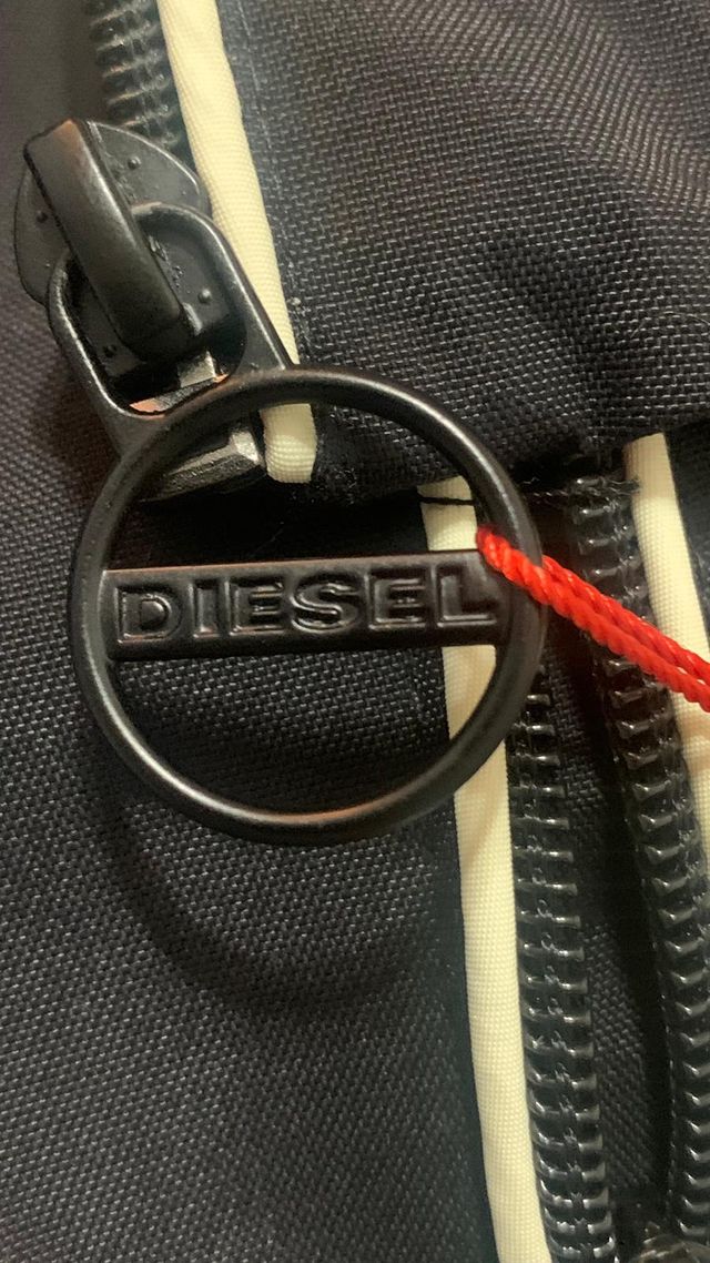 Chaqueta Cortavientos Diesel Negra