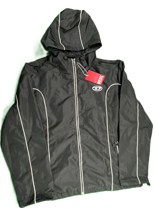 Chaqueta Cortavientos Diesel Negra