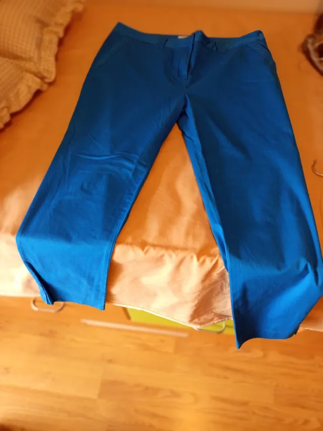 Pantalón azul mujer