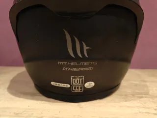 Casco Moto Integral Mthelmets KRE + Guantes