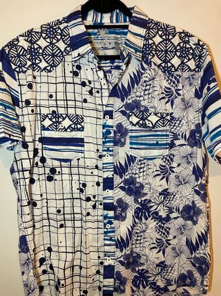Camisa Desigual Hombre Talla Grande