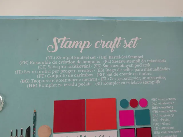 Kit de manualidades para crear sellos