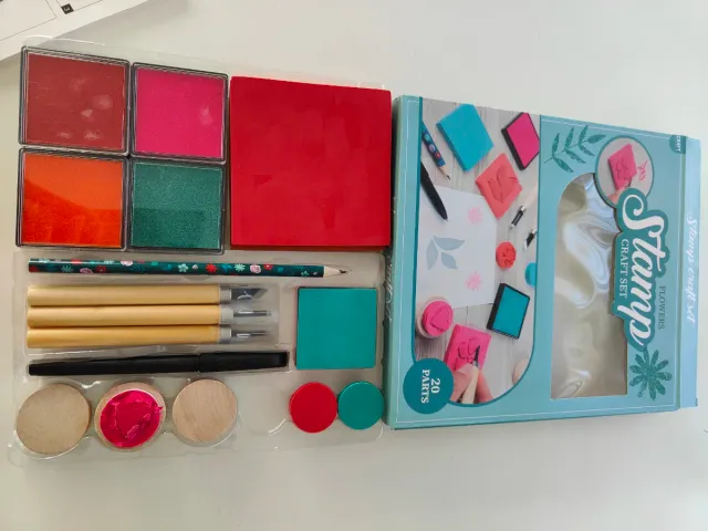 Kit de manualidades para crear sellos