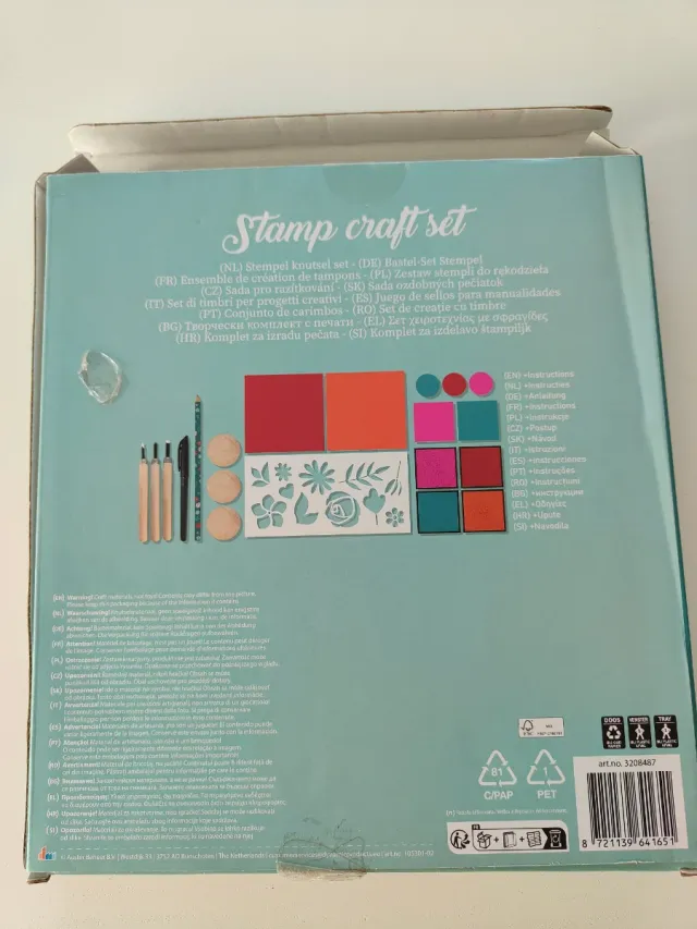 Kit de manualidades para crear sellos