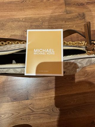 Bolso Michael Kors Beige y Marrón