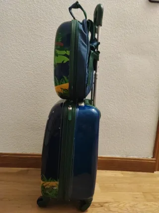 Maleta infantil con diseño de animales
