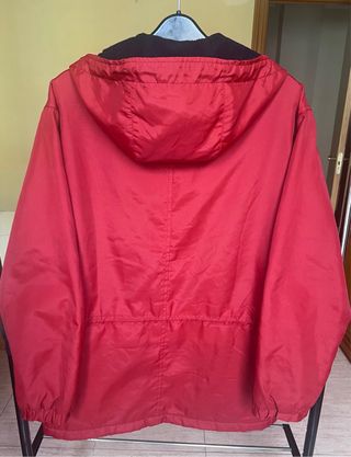 Chaquetón Vintage Thomas Burberry Rojo