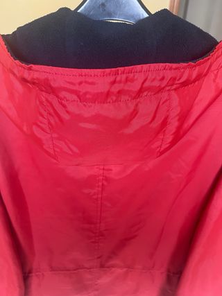 Chaquetón Vintage Thomas Burberry Rojo