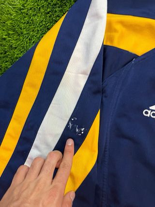 Chándal Adidas Real Madrid Azul y Amarillo Vintage